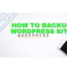 How to Backup WordPress site
