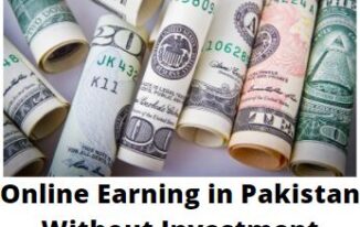 Online Earning in Pakistan Without Investment